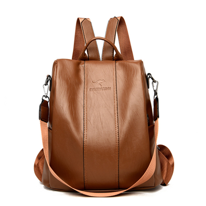 Sac à dos en cuir Anti-vol