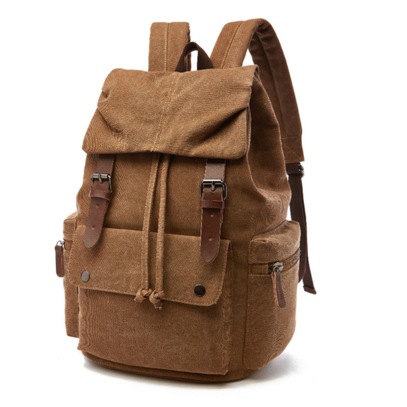 Sac à dos vintage en toile