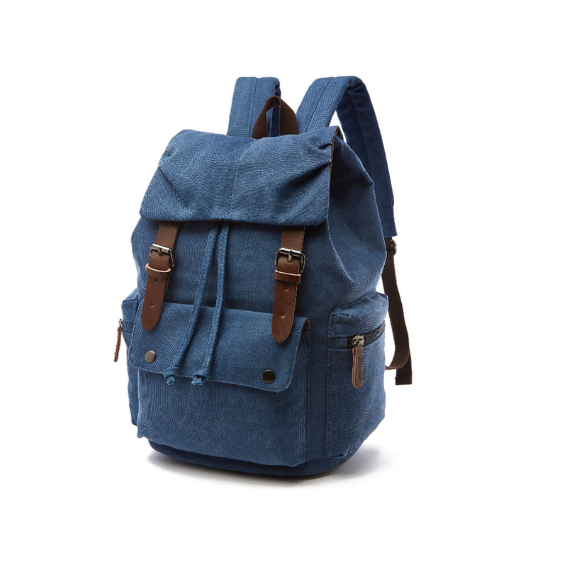 Sac à dos vintage en toile
