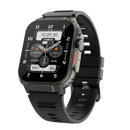 Montre Multifonction BlackxFrance – Santé, Sport et Connectivité