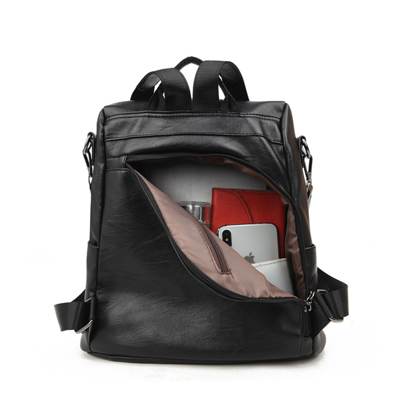 Sac à dos en cuir Anti-vol