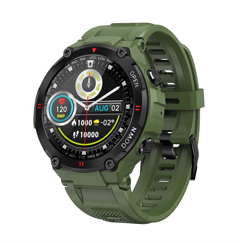 Montre connectée militaire pour hommes