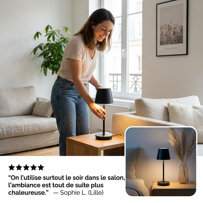 BLXCKLAMP™ | L’éclairage sans fil élégant, partout où vous en avez besoin