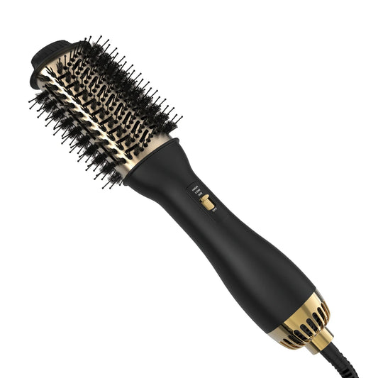 3 en 1 Brosse soufflante rotative sèche-cheveux volumateur et lisseur
