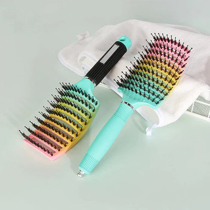 Brosse demelante magique contre chute cheveux