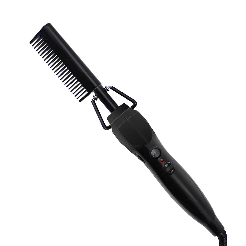 Peigne Chauffant avec brosse chauffante