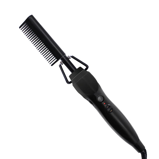Peigne Chauffant avec brosse chauffante