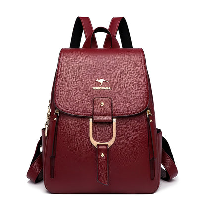 Sac à dos en cuir pour femmes