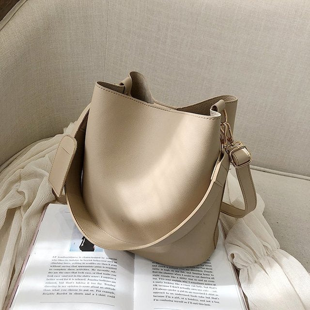 Sac à main en 2 pieces sac cuir