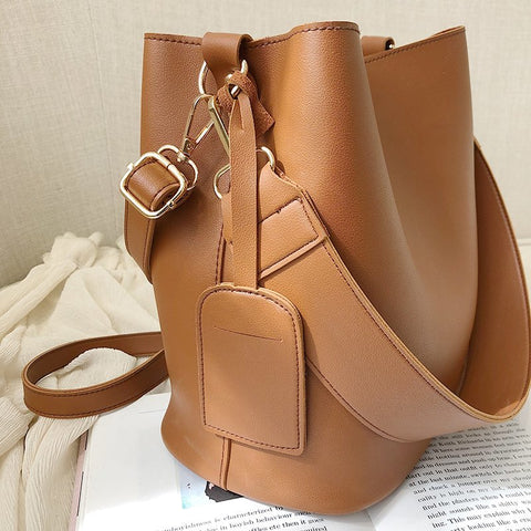 Sac à main en 2 pieces sac cuir