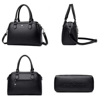 Sac femme bandouliere multipoches internes