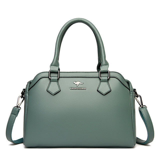 Sac femme bandouliere multipoches internes