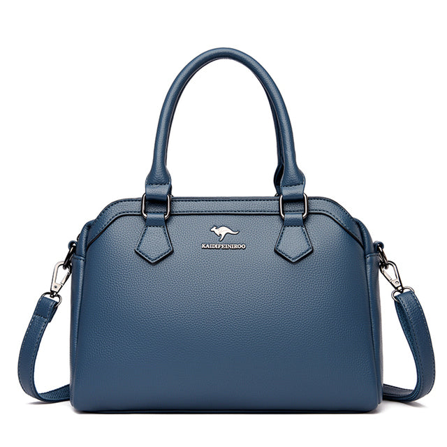 Sac femme bandouliere multipoches internes