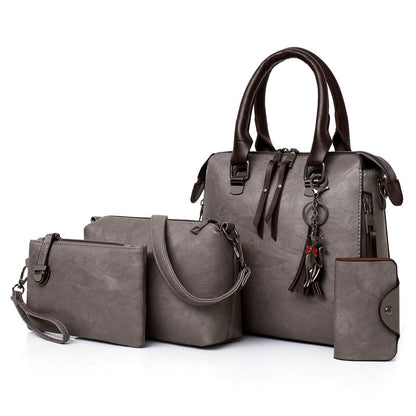 Sac fourre tout femme ensemble sac 4 pièces