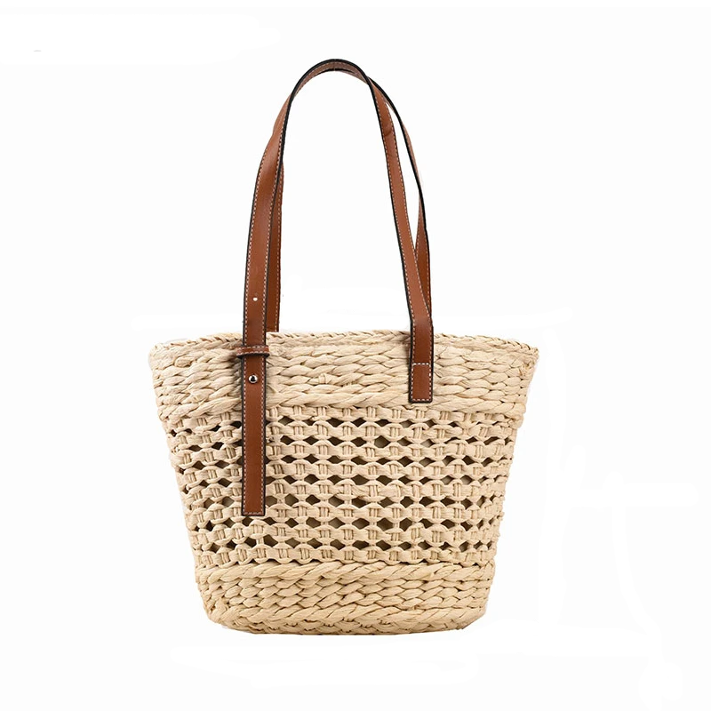 Sac osier femme cabas panier cabas paille