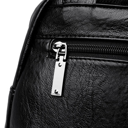 Sac à dos en cuir souple