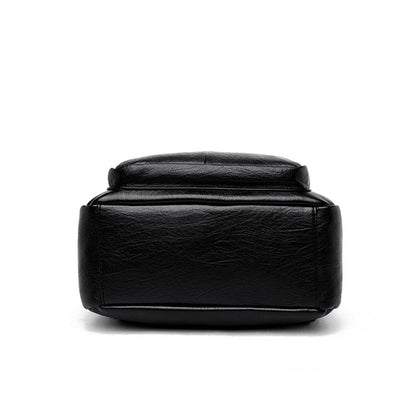 Sac à dos en cuir souple