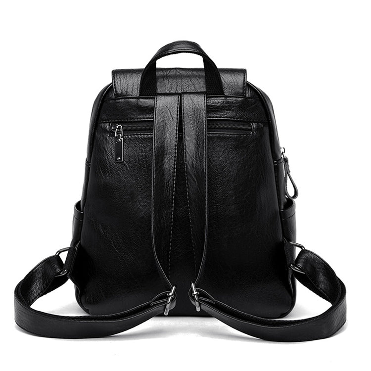 Sac à dos en cuir souple