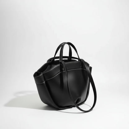 Sac Cabas Femme en Cuir Double Anses