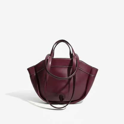 Sac Cabas Femme en Cuir Double Anses
