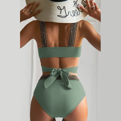 Maillot de bain taille haute
