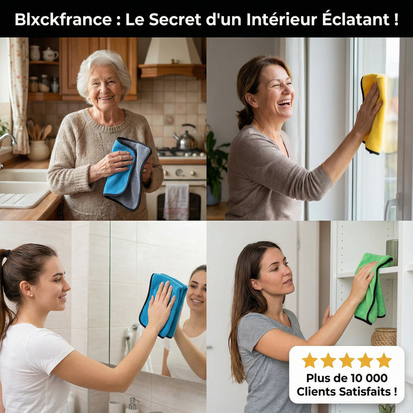 BlxckChiffon Microfibre | Nettoyage Intense – XXL
