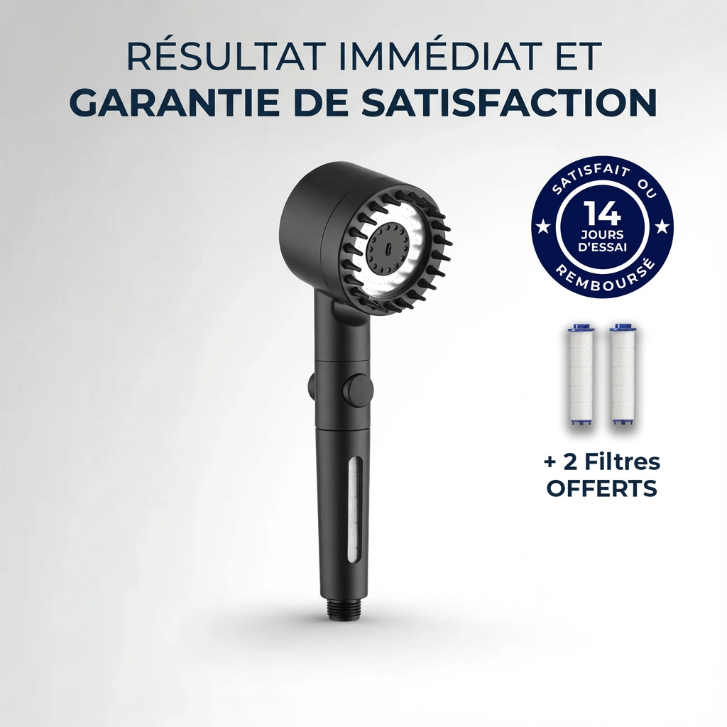 BLXCKFLOW™ Shower | Une douche plus intense, sans plus d’eau