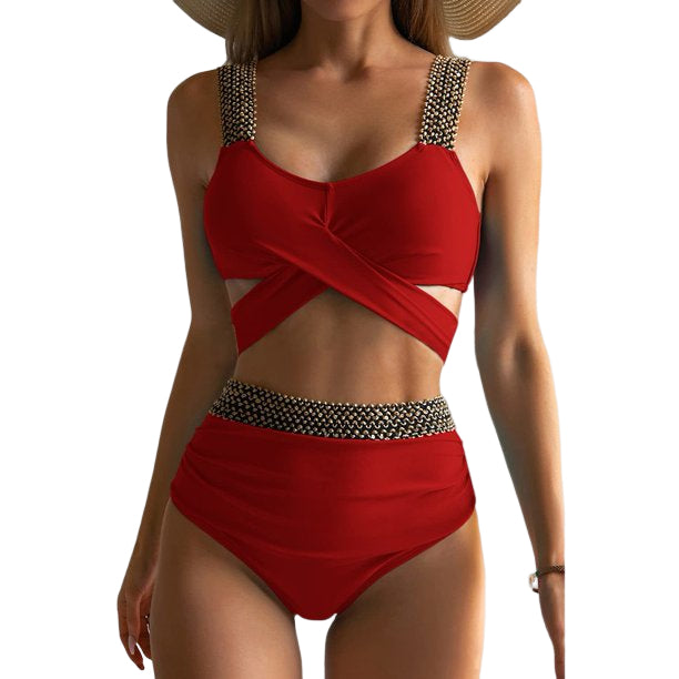 Maillot de bain taille haute