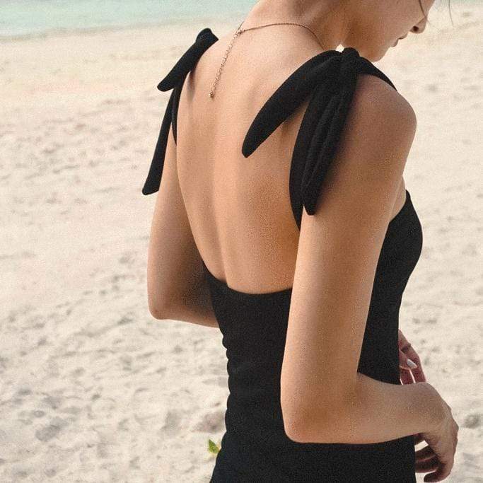 Maillot de bain une pièce noir