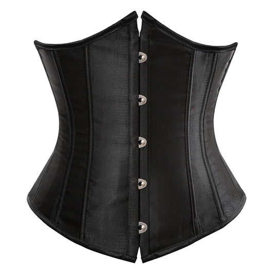 Corset à lacets noir pour femmes ceinture amincissante - Blxck France
