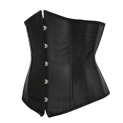 Corset à lacets noir pour femmes ceinture amincissante - Blxck France