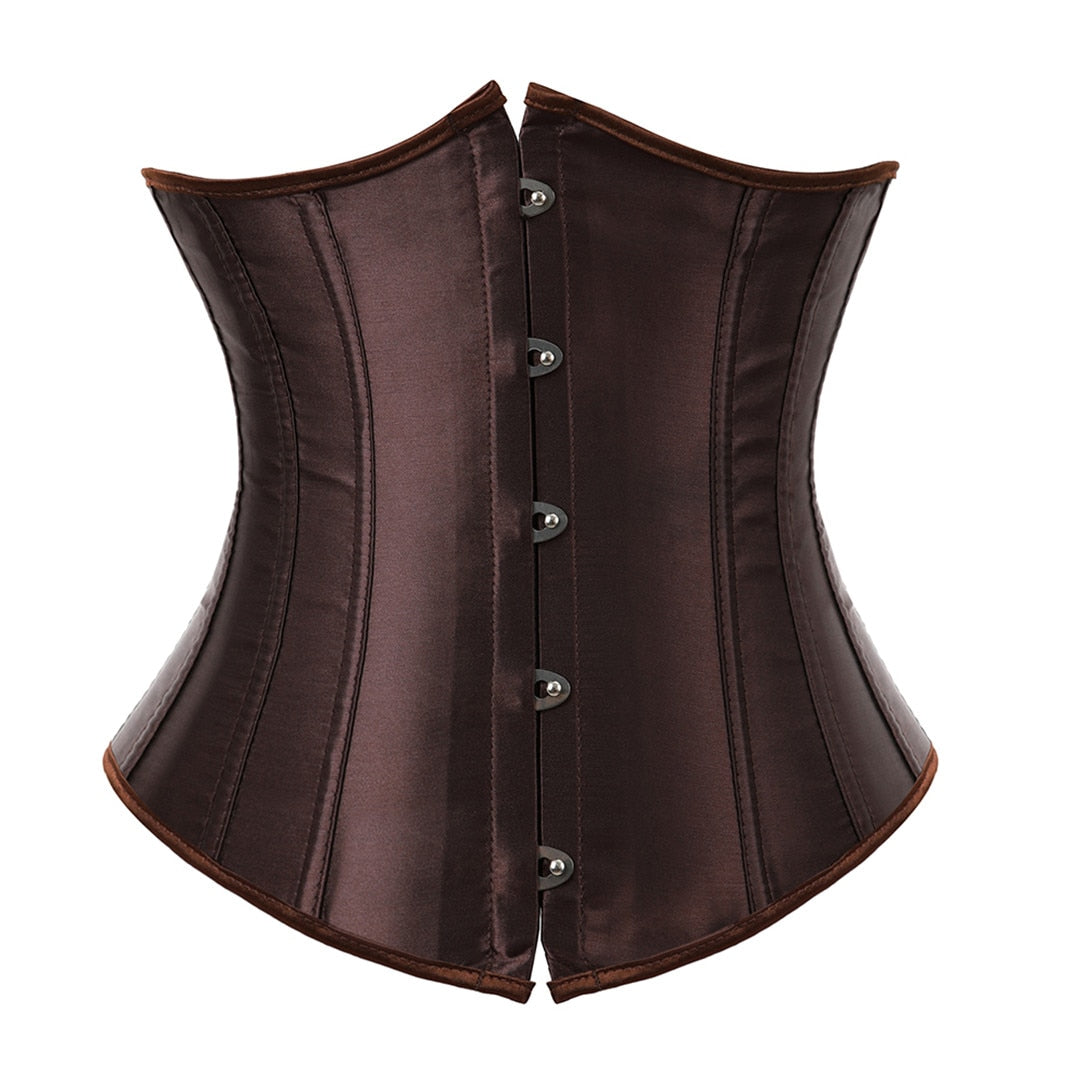 Corset à lacets noir pour femmes ceinture amincissante - Blxck France