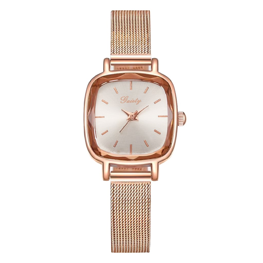 Montre acier femme