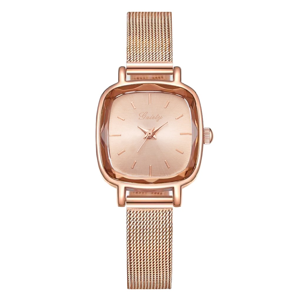 Montre acier femme