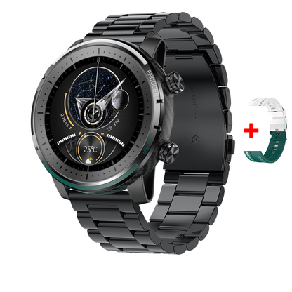 Montre Connectée en Acier Inoxydable – Luxe et Innovation