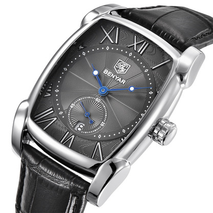 Montre en Acier Noir – Un Bijou d’Horlogerie Moderne