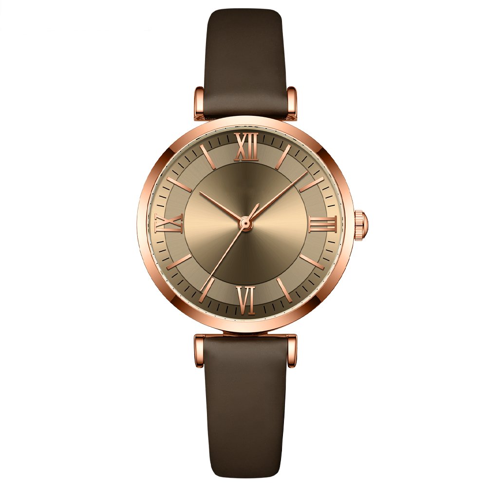 Montre femme bracelet cuir