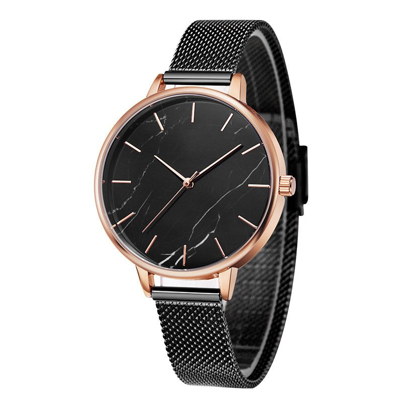 Montre femme marbre