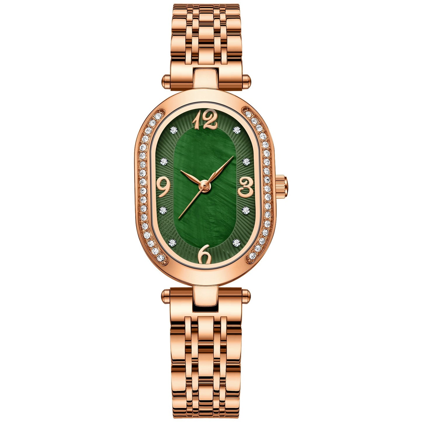 Montre femme ovale