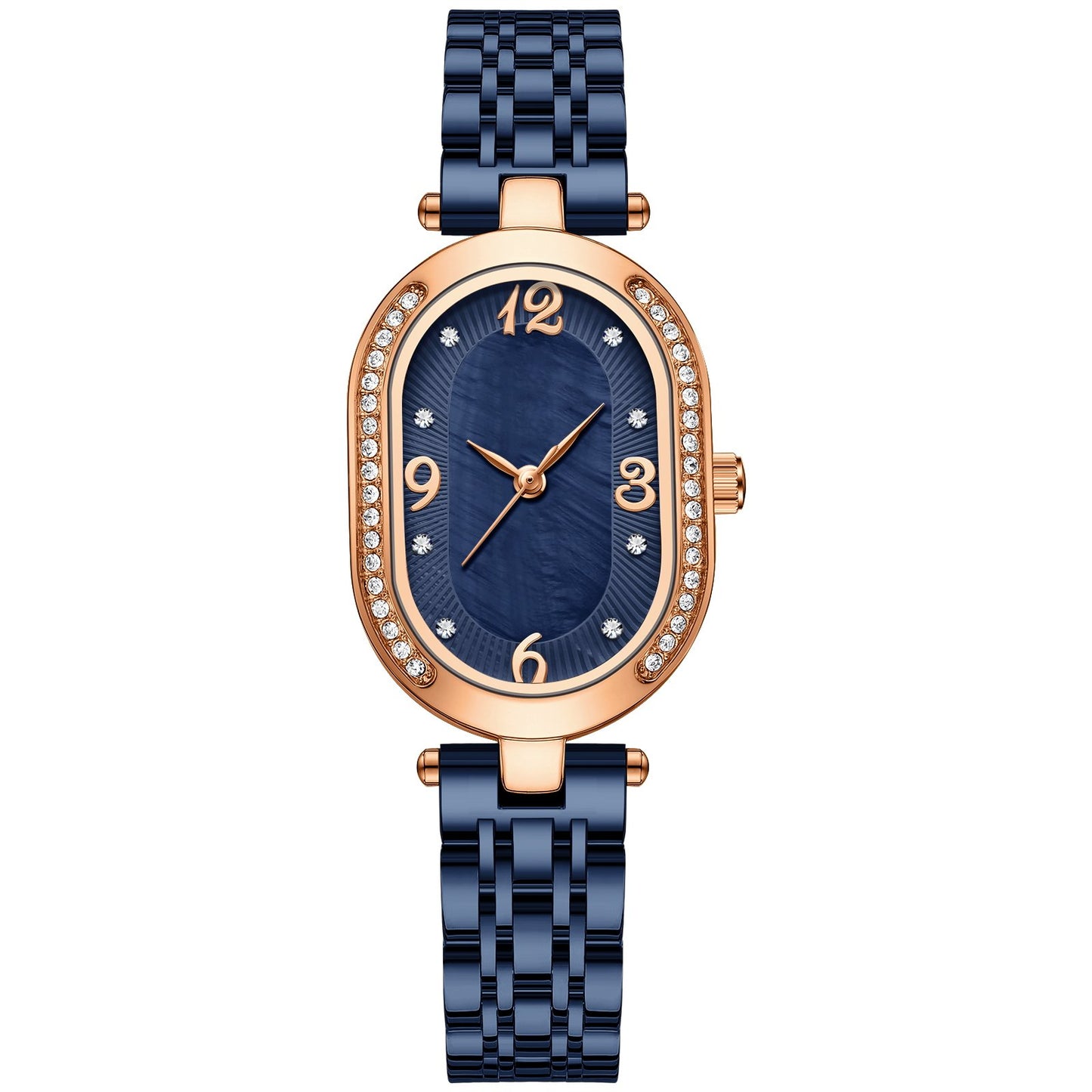 Montre femme ovale