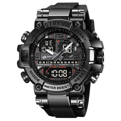 Montre Homme Digital et Aiguille – Fusion de la Technologie et du Classique