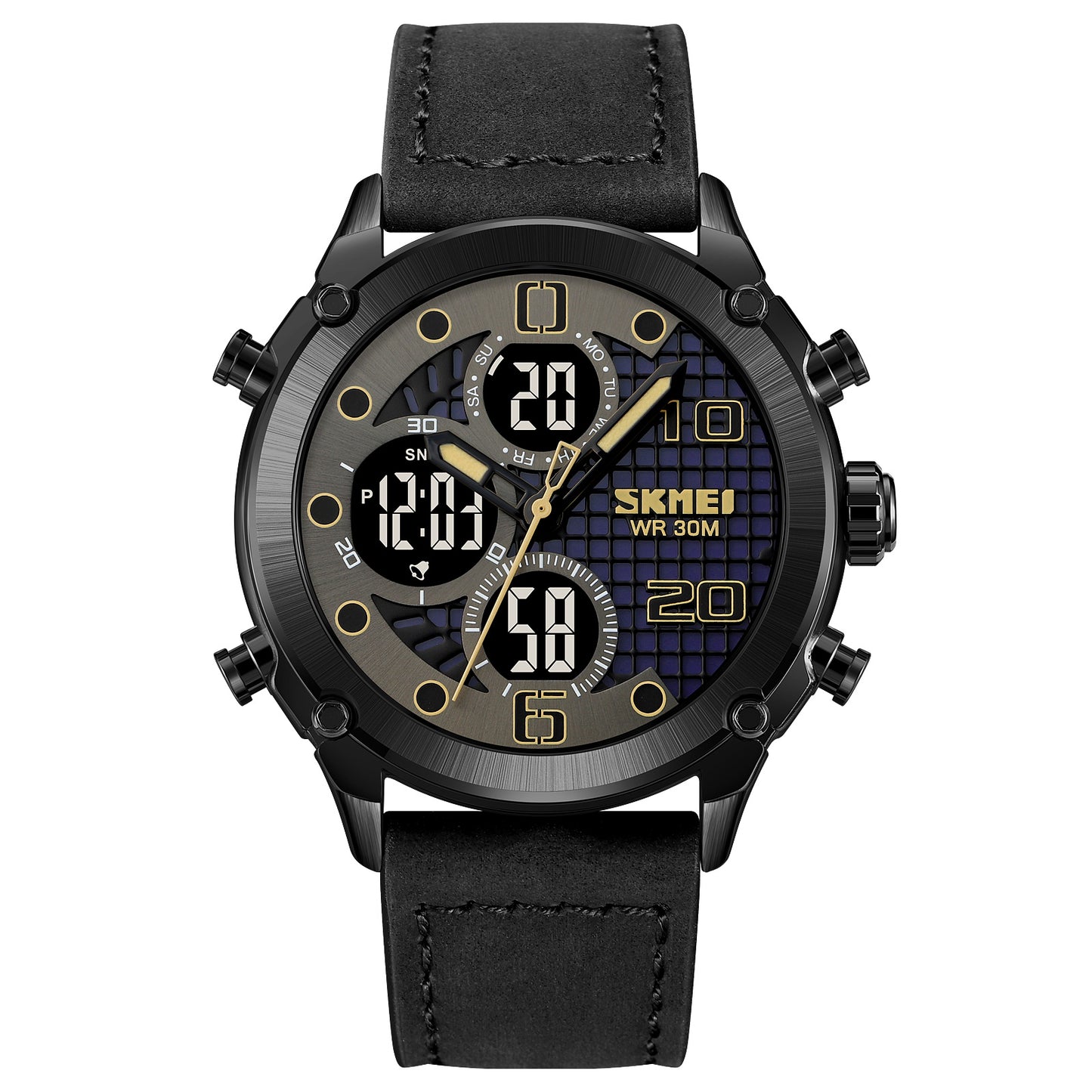 Montre multifonction homme