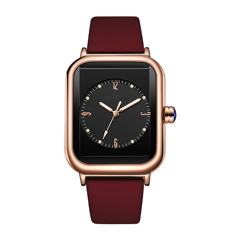 Montre rectangulaire femme