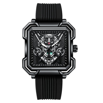 Montre Carrée Homme Blxck France – Élégance et Design Géométrique