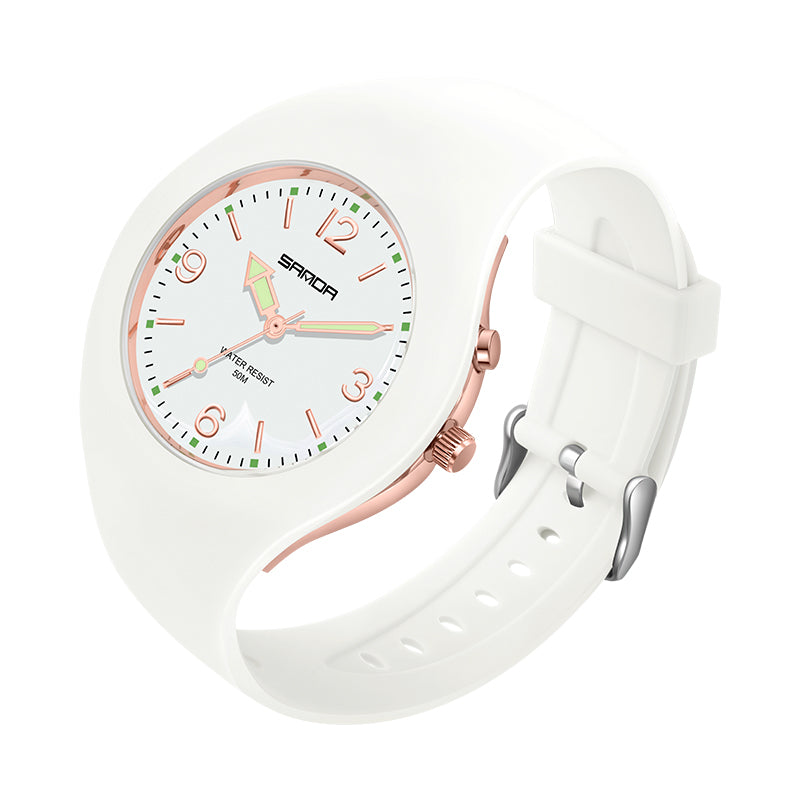 Montre silicone femme