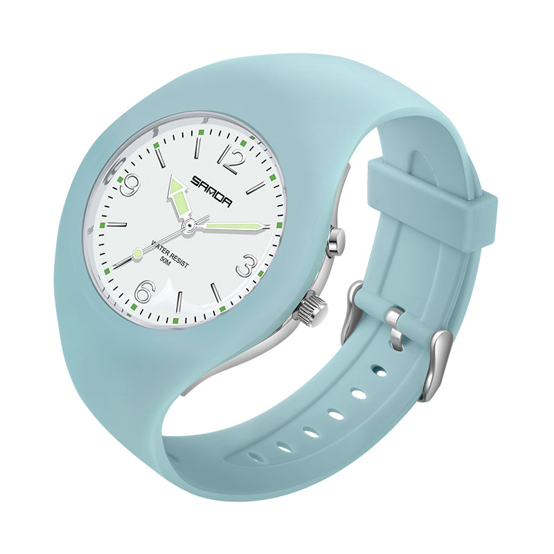 Montre silicone femme