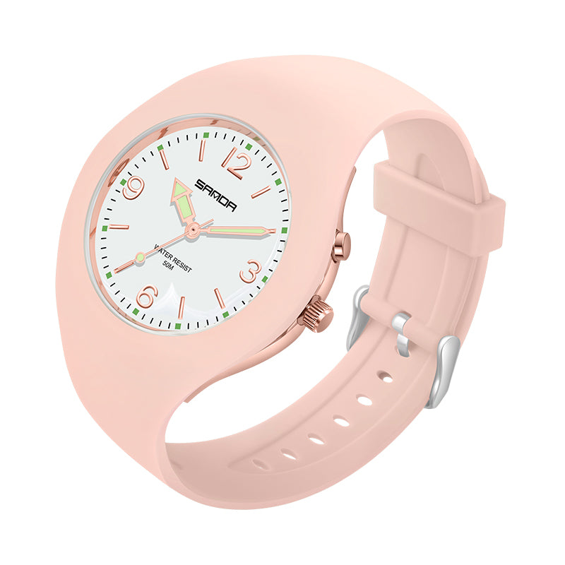 Montre silicone femme