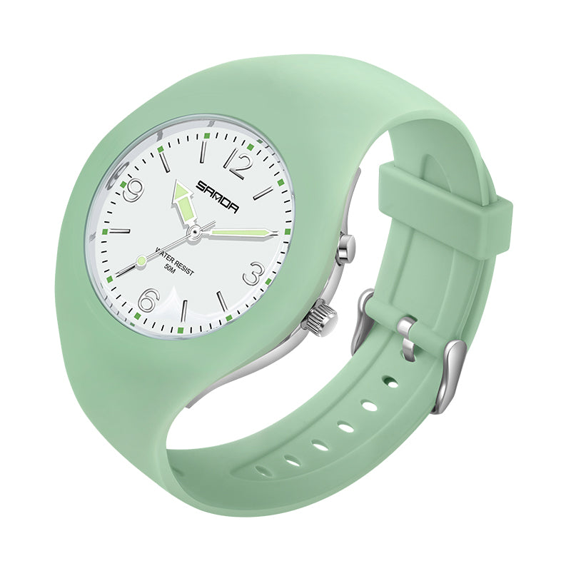 Montre silicone femme