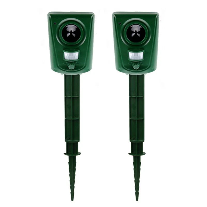 Répulsif Ultrason Extérieur Multi-Animaux pour Jardin