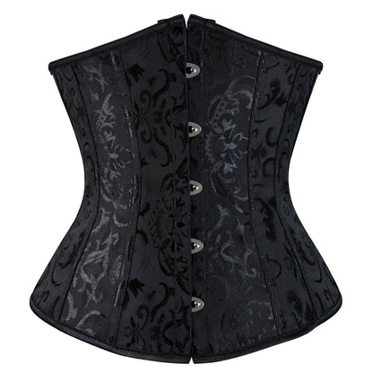 Corset à lacets noir pour femmes ceinture amincissante - Blxck France